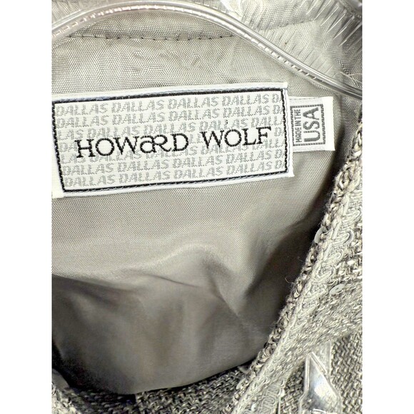 Gorgeous Vintage Howard Wolf Classic Tweed Sequined Vest 6 Matching Trousers 4 - Picture 10 of 16